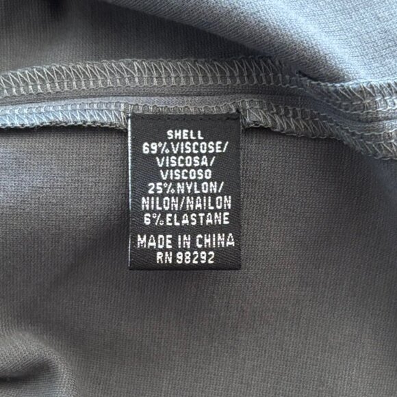 Tibi Black & Gray Colorblock Dress with Statement Buttons - Size M - NWT - Picture 4 of 5